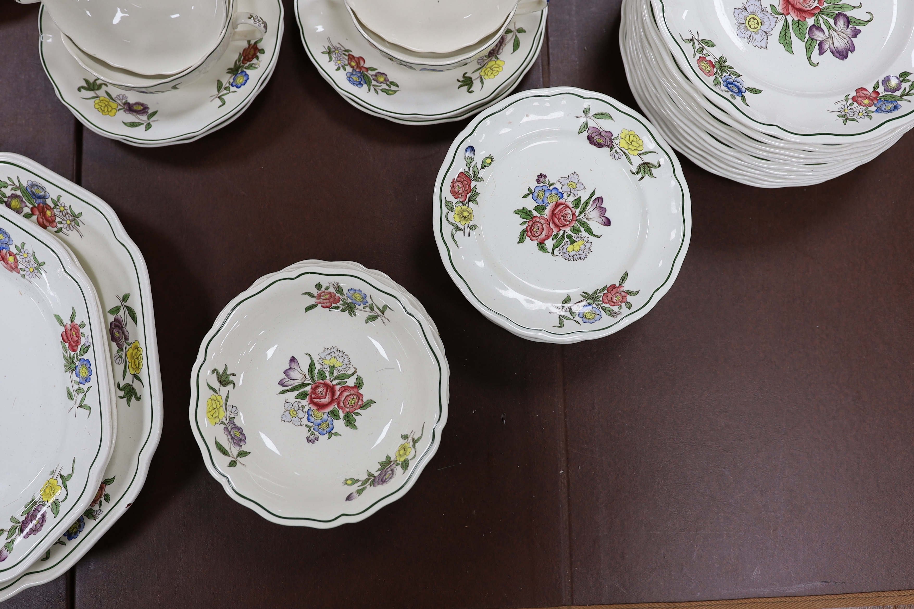 A Copeland Spode “Spring Time” dinner service